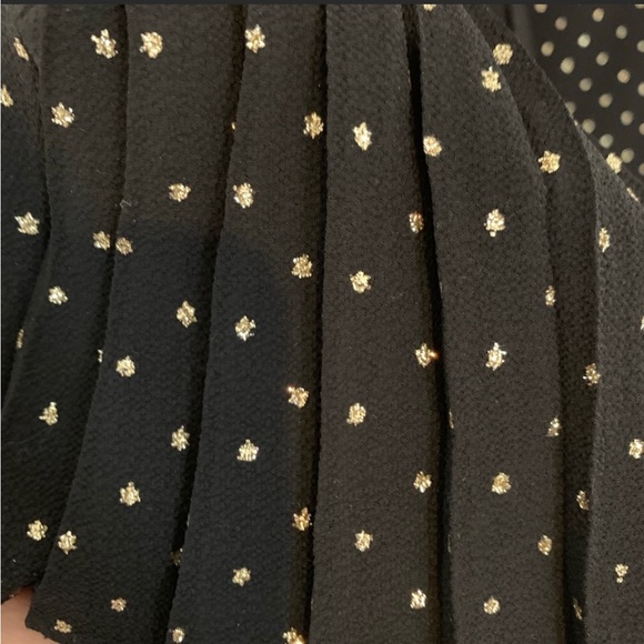 Michael Kors Black & Gold Shirt Dress Size S - Picture 2 of 5